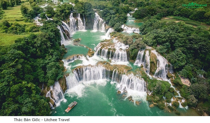 Thác bản Giốc Litchee Travel